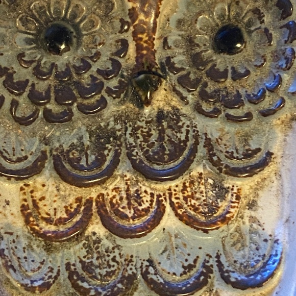 Vintage stoneware hand painted soap & sponge dish, trinket dish, - Picture 14 of 15